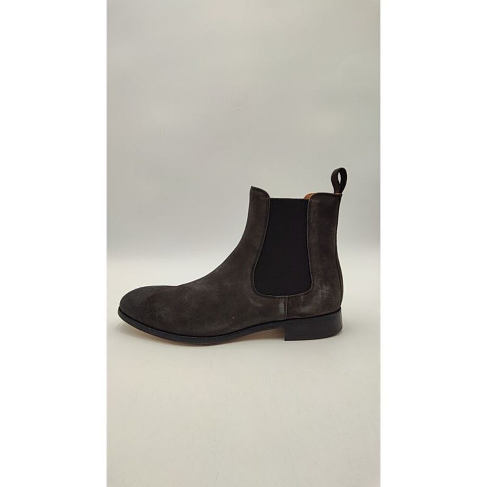 Quince Men Essential Leather Dress Chelsea Boot Charcoal Shoes 12